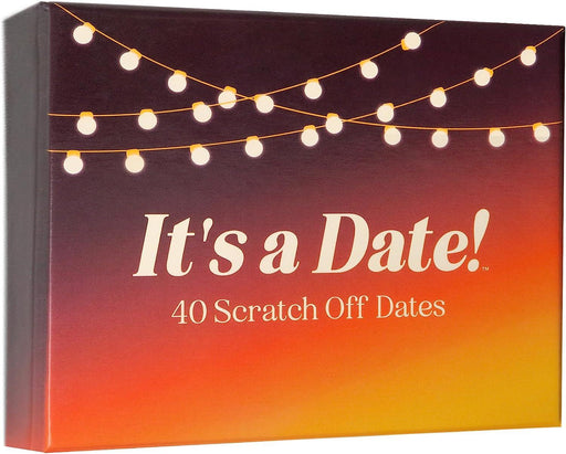 It'S a Date!, 40 Fun and Romantic Scratch off Date Ideas for Him, Her, Girlfriend, Boyfriend, Wife, or Husband, Perfect for Date Night, Special Couples Gift for Valentine'S Day, Birthdays & More!