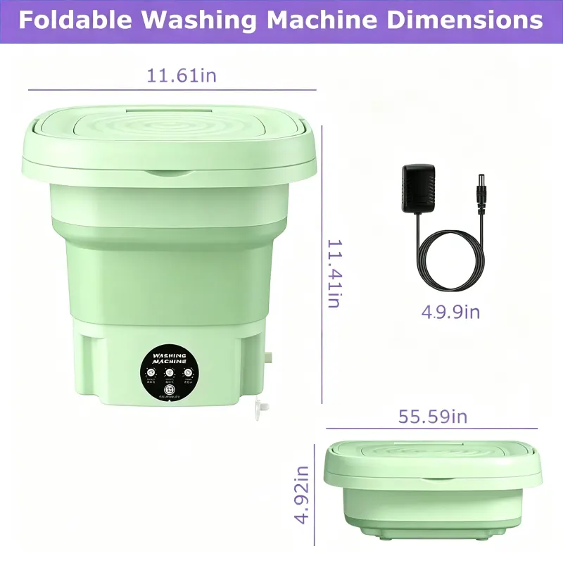 8L Foldable Mini Washing Machine — photo 6