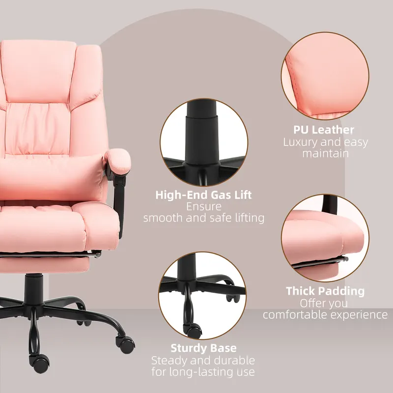 Massage Office Chair with 6 Vibrating Points β photo 5