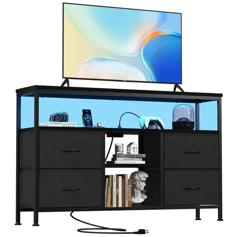 TV Stand — 4 Drawers