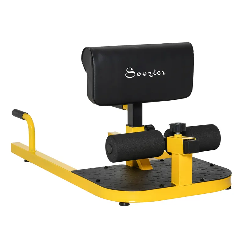 3-in-1 Padded Push Up Sit Up Deep Sissy Squat Machine Home Gym