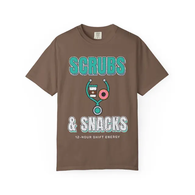 Scrubs and Snacks Comfort Colors® Tee
