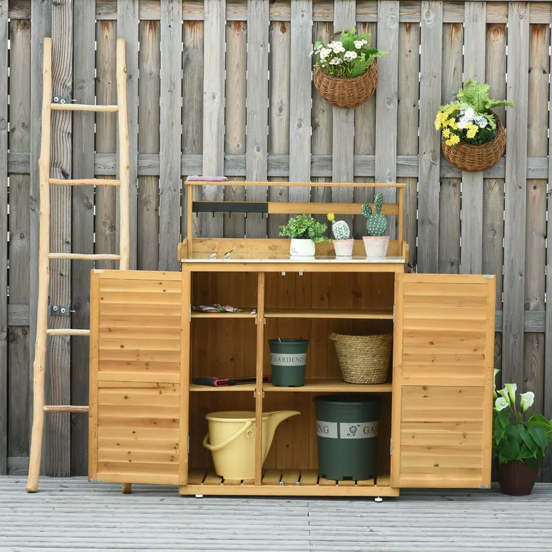 Backyard Garden Tool Storage Shed — photo 2