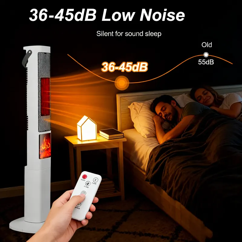 3-in-1 Quiet Space Heater — 120° Wide Coverage — photo 5