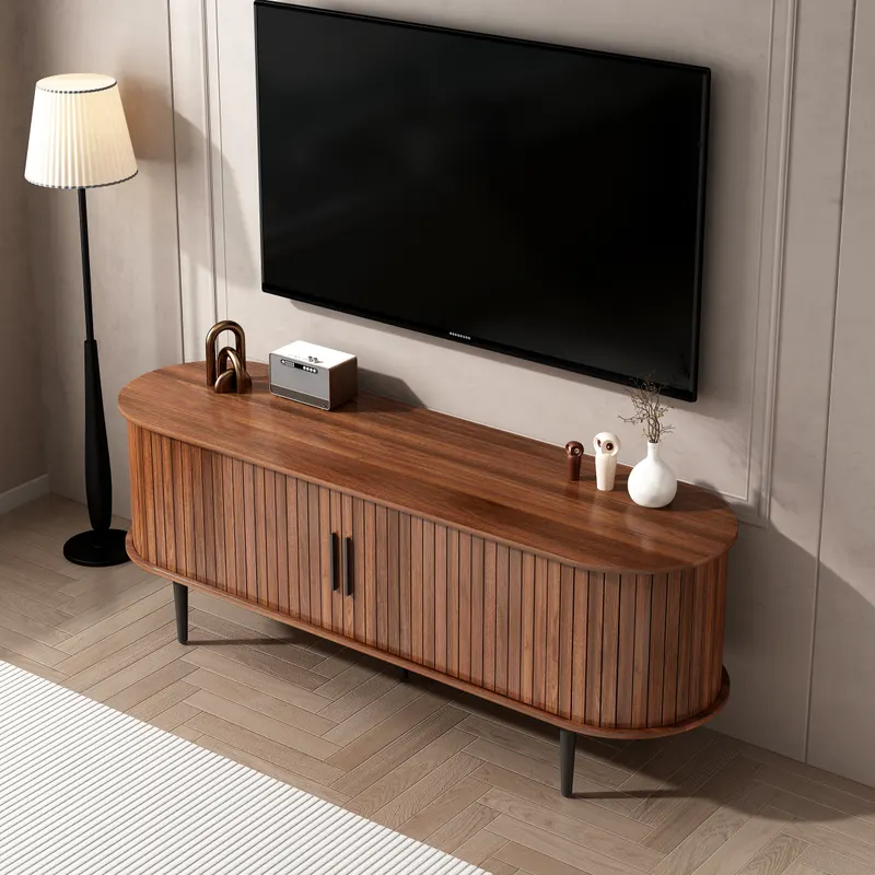 TV Stand β 55 Modern TV Console Table with Storage Compartment