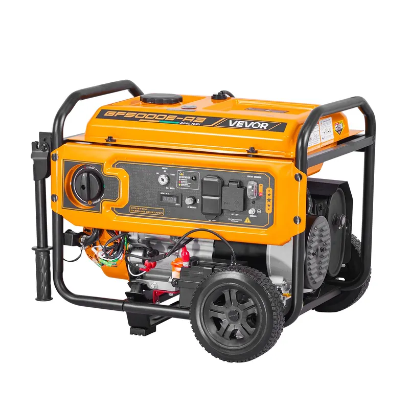 Portable Generator — Gasoline 4650W Peak Watt & LPG 4130W Peak
