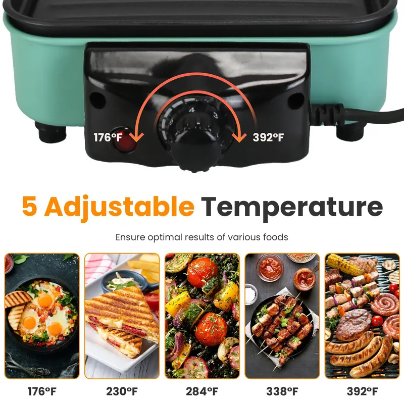 2000W Electric Indoor Grill for Food Preparation Family — photo 6
