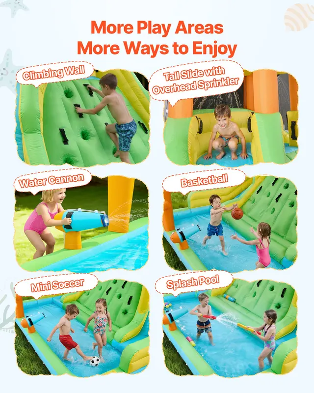 Inflatable Bounce House — 13.3 X 11.4 X 8.4 Ft Inflatable Bounce — photo 4