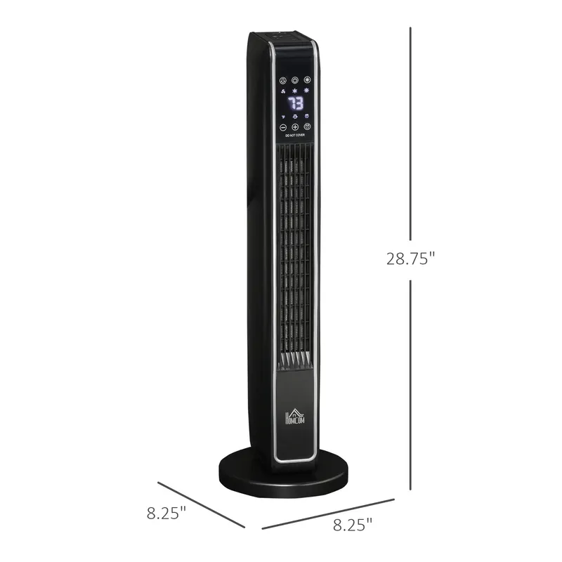 2-In-1 Portable Electric Tower Heater — photo 3