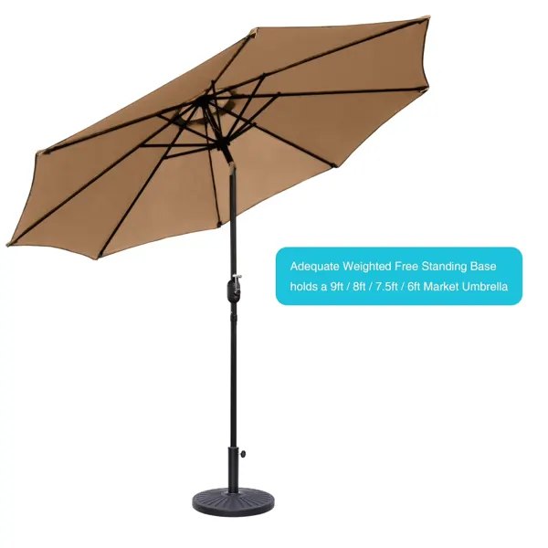 26.5 Lbs Outdoor Patio Market Umbrella Base — photo 3