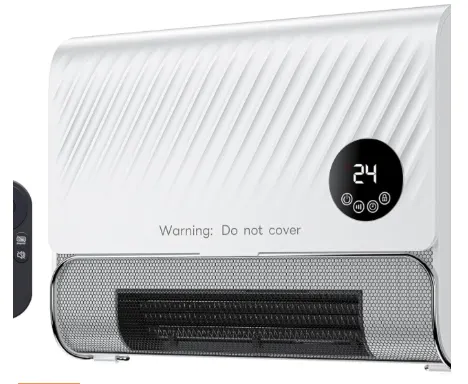Smart Wall Heater — 1500W Fast Heating Electric Space Heater