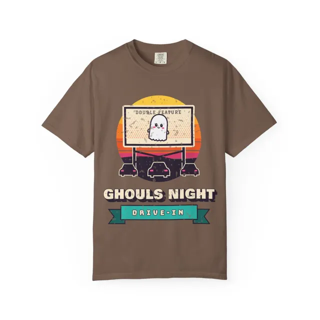 Ghouls Night Drive-In Comfort Colors® Tee