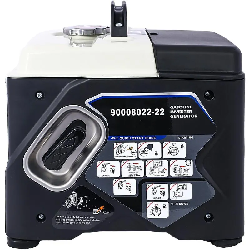 Portable 1200W Ultra-quiet Gas Engine Inverter Generator — photo 3