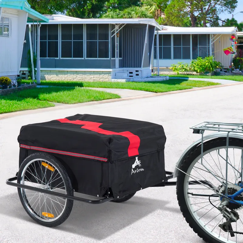 Bicycle Cargo Trailer β Two-wheel Bike Luggage Wagon Trailer β photo 2