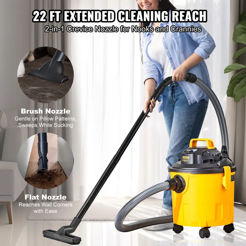 Shop Vacuum Wet and Dry — 5 Gallon 6 Peak HP Wet/dry Vac — photo 2