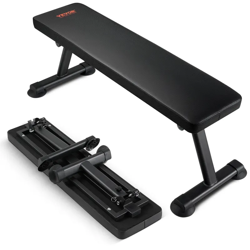 Flat Weight Bench — Foldable Strength Training Bench