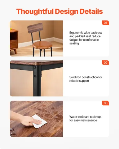 Bar Table β 5PCS 35β³ Bars Tables Set