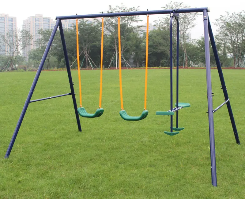 2 in 1 Swing Set with Belt Swing