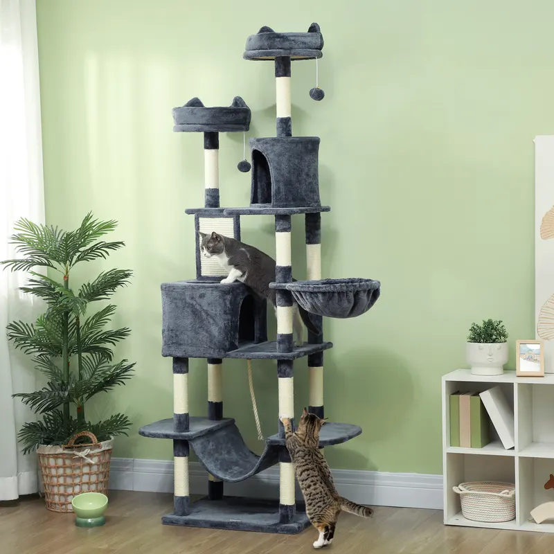 81" Cat Tree w/ Cat Scratching Posts — photo 2