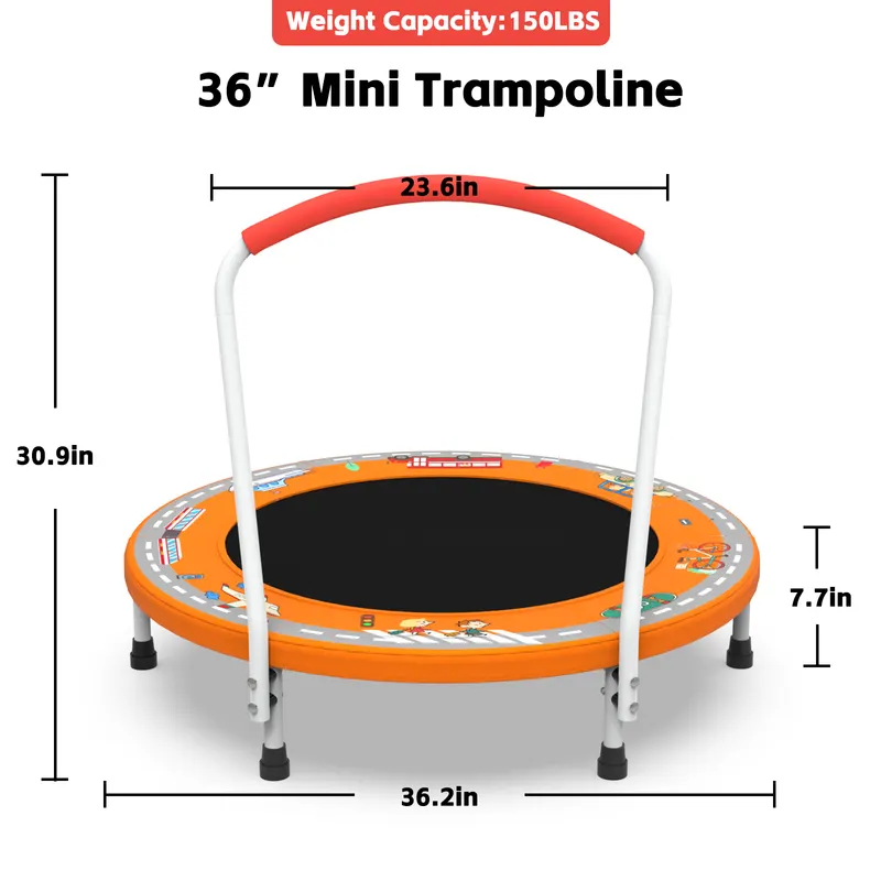 36inch Mini Trampoline for Kids Ages 1-6 Indoor Outdoor β photo 6