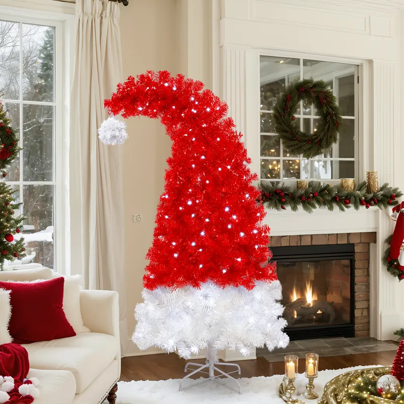 6FT Artificial Christmas Tree with LED Light — photo 3