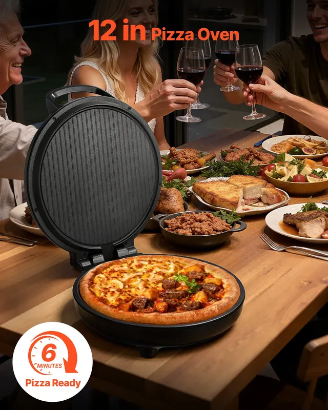 Pizza Oven — 12 in Electric Pizza Maker — photo 3