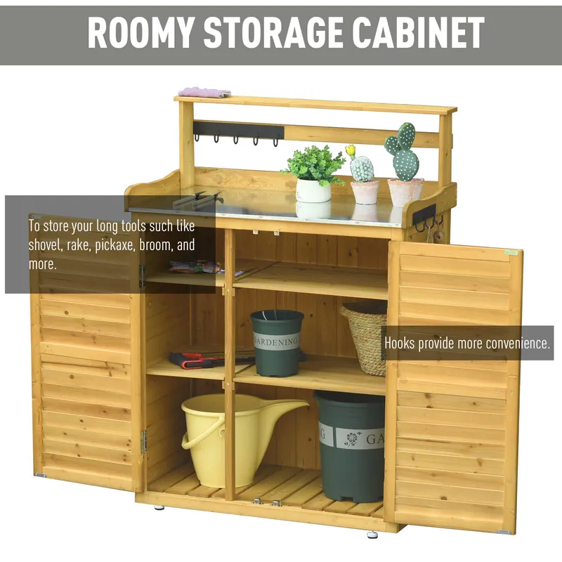 Backyard Garden Tool Storage Shed — photo 3