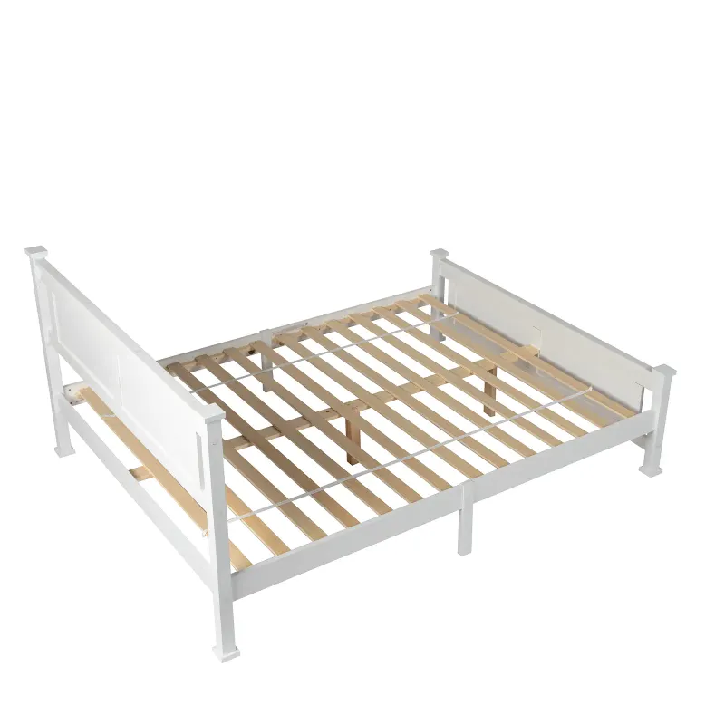 Queen Single Bunk Bed Painted + Melamine Veneer & Pine + MDF Bed — photo 6