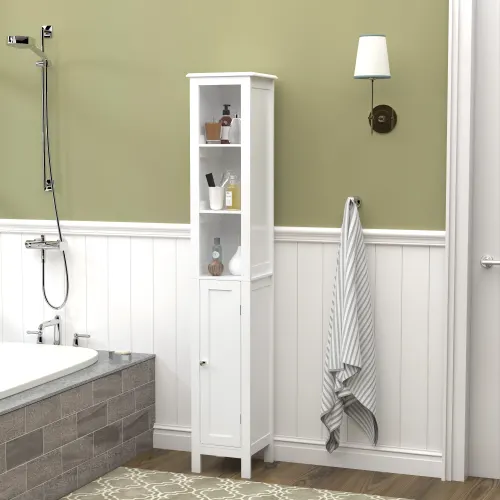 66.92 Inch Tall Bathroom Storage Cabinet — photo 7