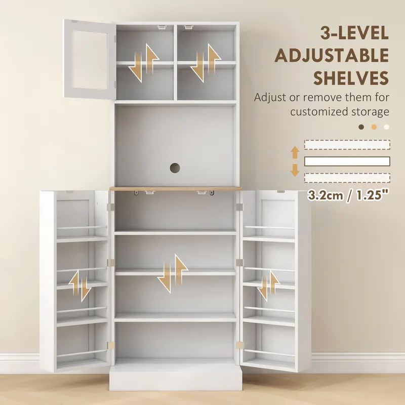 66.5" Tall Kitchen Pantry Cabinet β photo 6