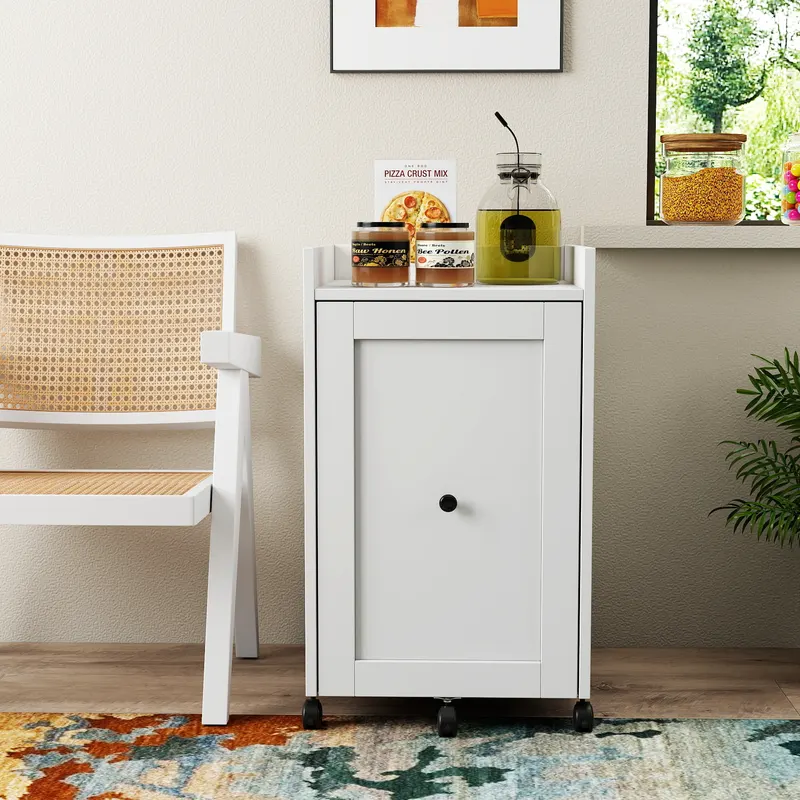 Organizer for Pantry -sliding Out Snack Cabinet
