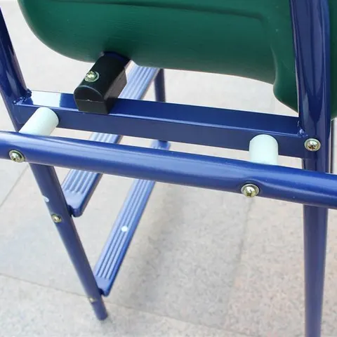 A-frame Metal Swing Set W Slide Blue