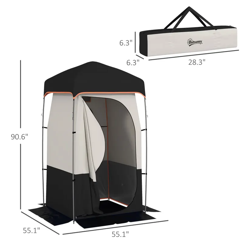 Camping Shower Tent β Portable Privacy Shelter with Solar Shower β photo 8