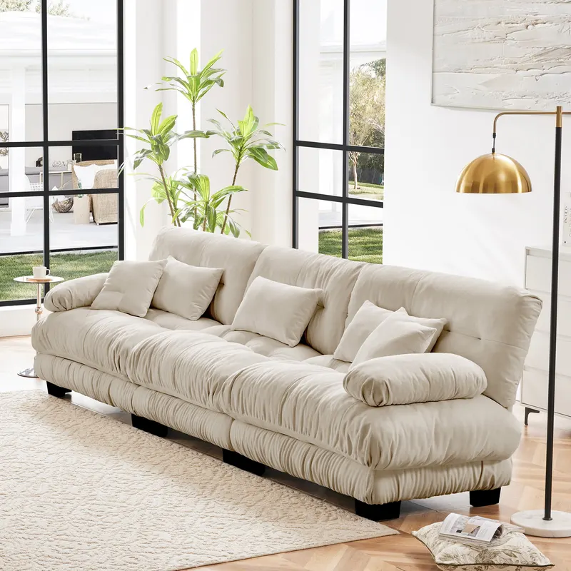 3-Seater Sectional Sofa Modular Deep Seat Sofa Couch β photo 3