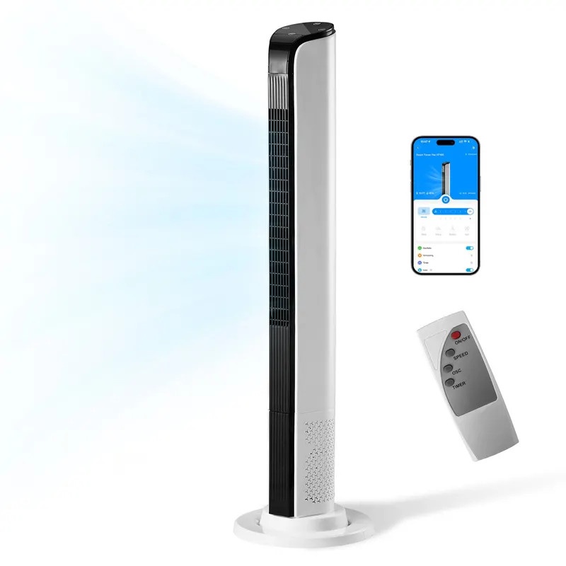 42 Inch Smart Tower Fan — 110V 65W All-copper Motor Bladeless — photo 7