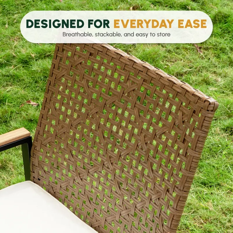All Weather 5-Piece Patio Dining Table Sets — photo 8
