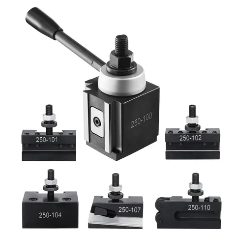 Quick Change Tool Post Set — 6 Pcs