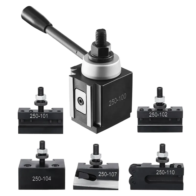 Quick Change Tool Post Set — 6 Pcs