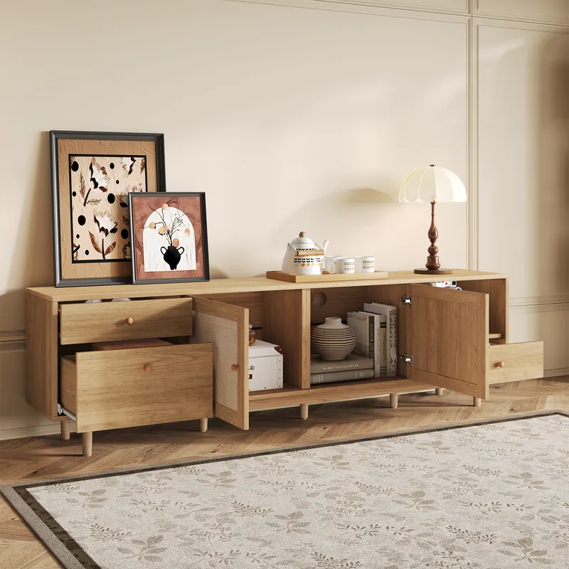 Boho TV Stand for 65 — 75 — photo 4