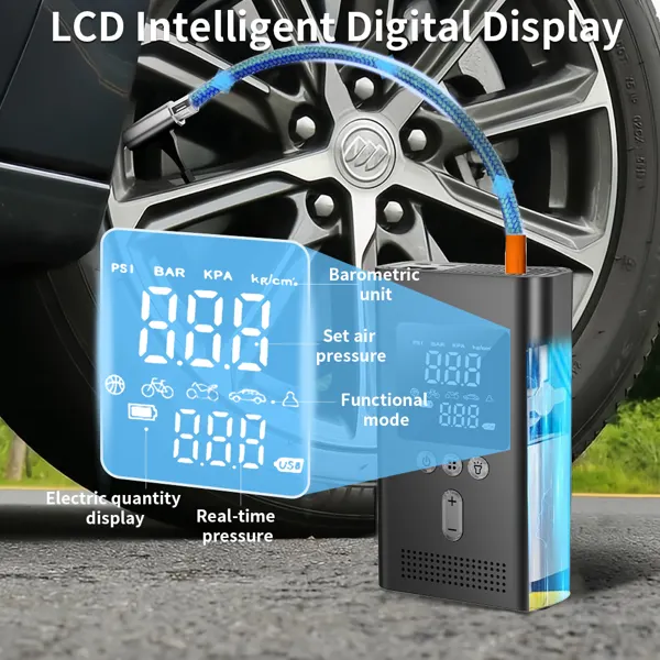 Portable Car Starter with Air Compressor — photo 2