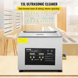15L Upgraded Ultrasonic Cleaner 600W Heater — photo 2