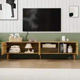 70 Inch Mid Century Modern TV Stand — photo 3