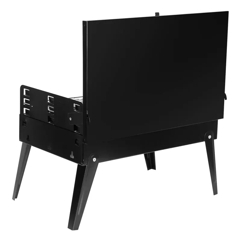 Portable Charcoal Grill Foldable BBQ Suitcase Grill Shelf β photo 6