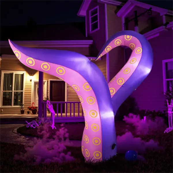 6.5ft Giant Inflatable Tentacles Halloween Decor — photo 3