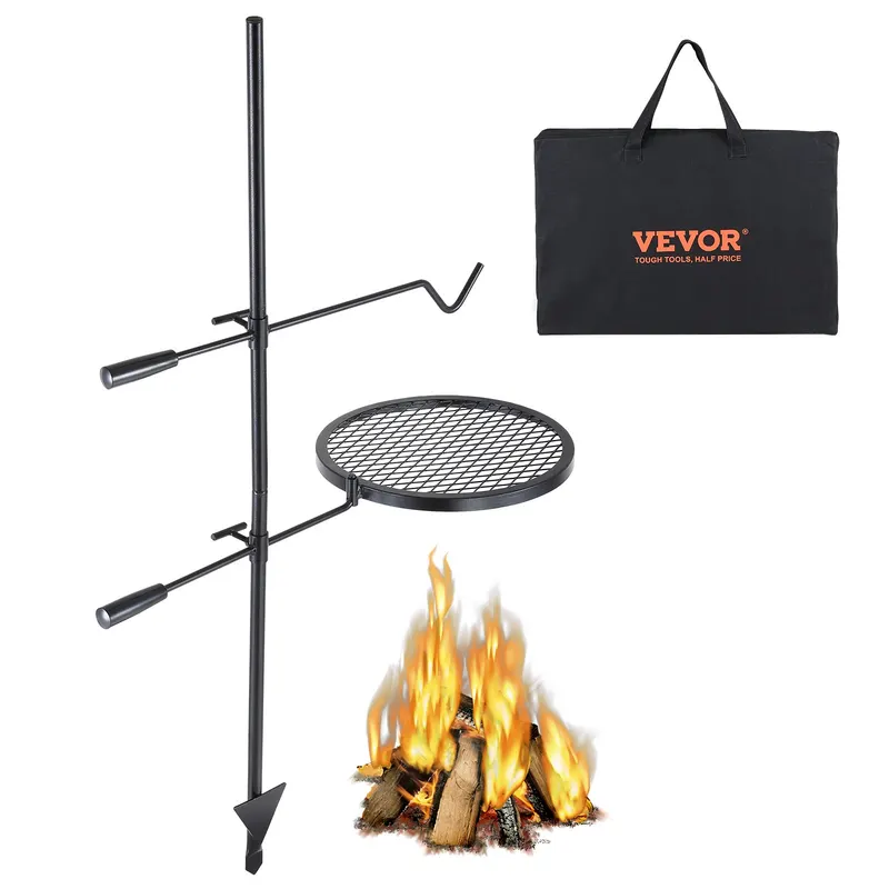 Swivel Campfire Grill — Fire Pit Grill Grate Over Fire Pits — photo 2