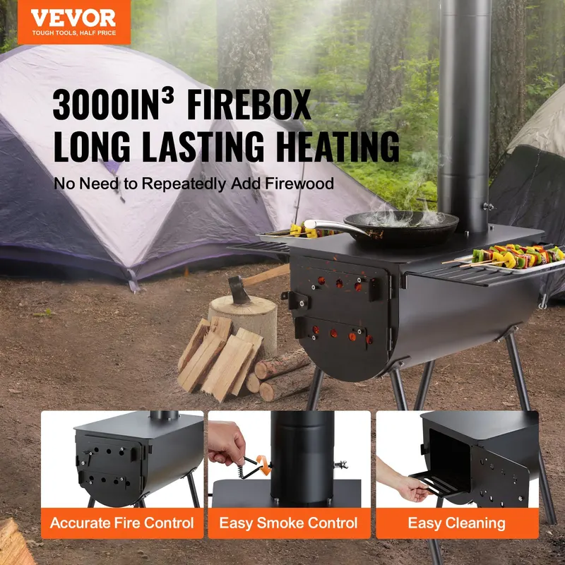 Wood Stove — 118 Inch — photo 6