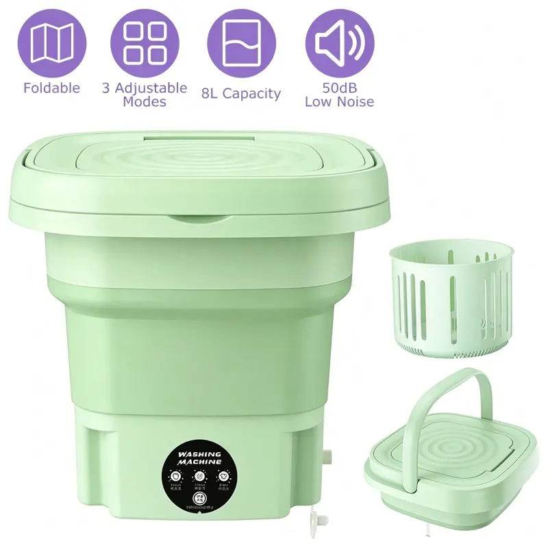 8L Foldable Mini Washing Machine — photo 3