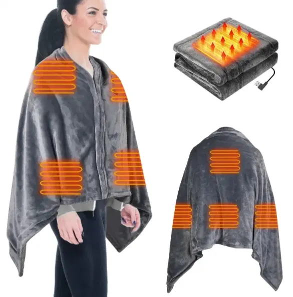 59 Plus 31in USB Heated Blanket Electric Heated Blanket Heated — photo 2