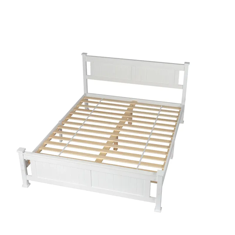Queen Single Bunk Bed Painted + Melamine Veneer & Pine + MDF Bed — photo 7