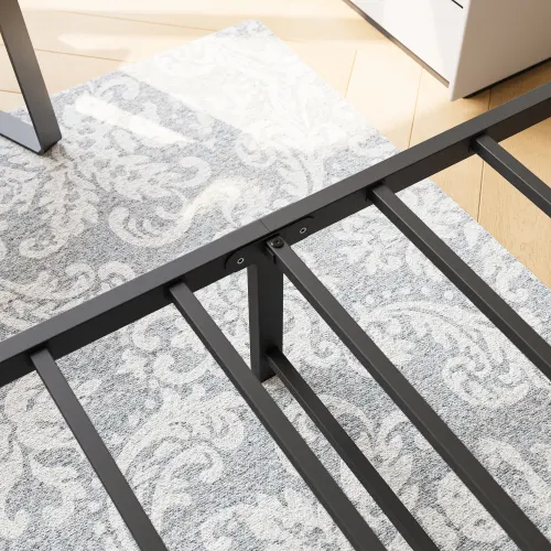 Metal Platform Bed Frame β Victorian Style Headboard Footboard β photo 5